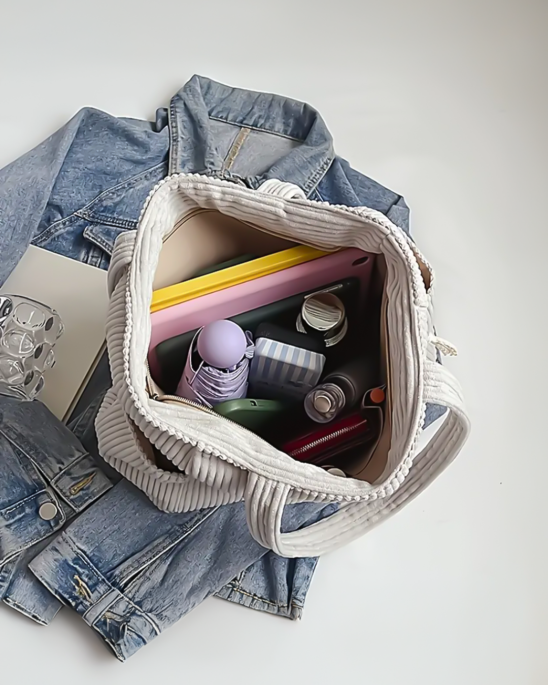 Everyday Corduroy Tas | By Livabella