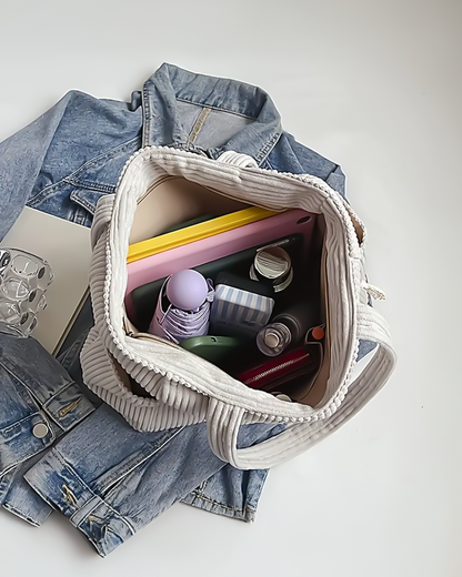 Everyday Corduroy Tas | By Livabella