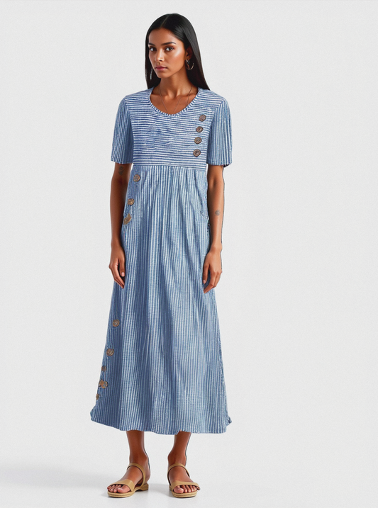 Sofia | Gestreepte Zomerjurk